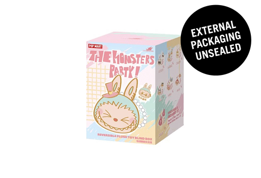 Pop Mart Labubu 'The Monster Party' Series Reversible Plush Doll Single (1 Blind Box)  - External Packaging Unsealed – authenticated on KLEKT