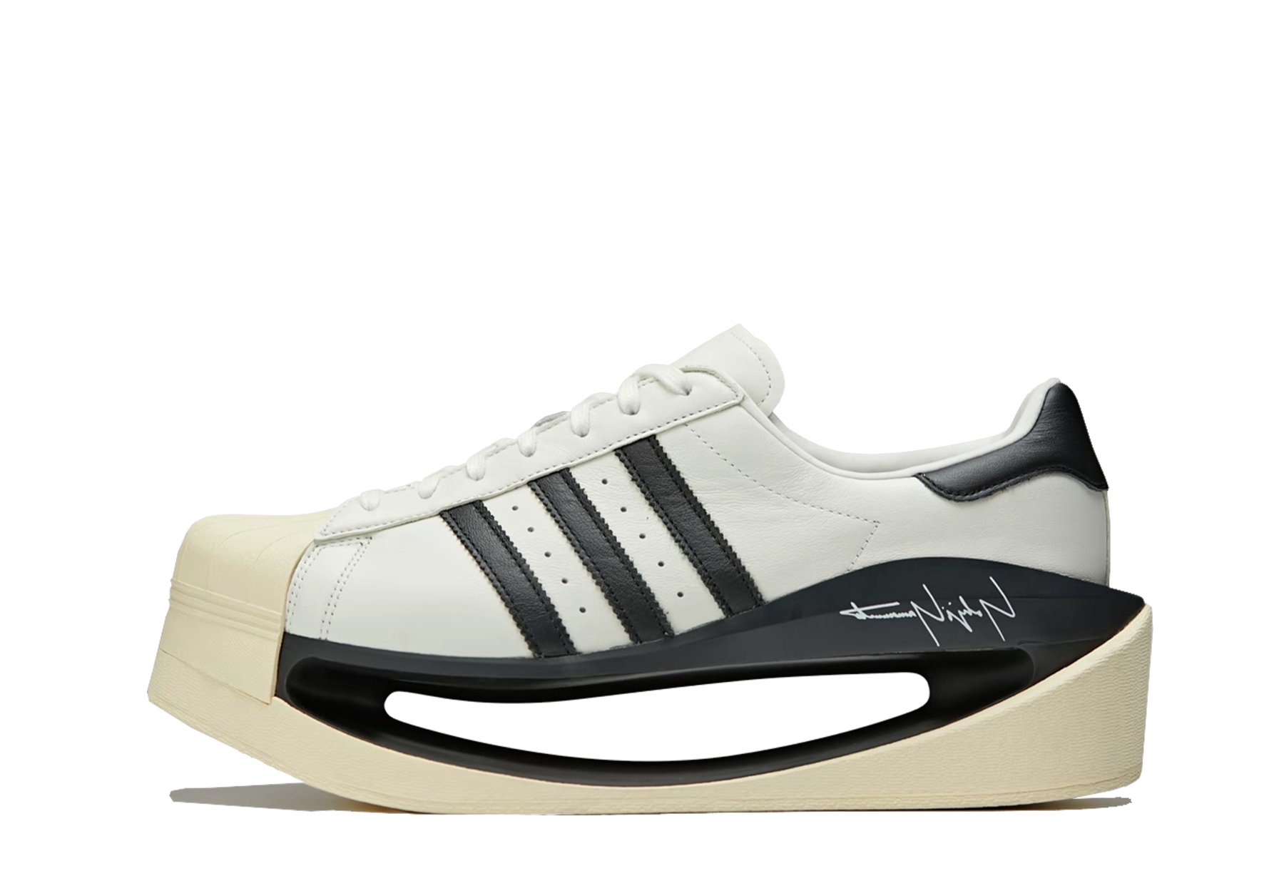 Adidas Y-3 Gendo Superstar 'White' (2023) White/Black/Beige sneaker – authenticated on KLEKT