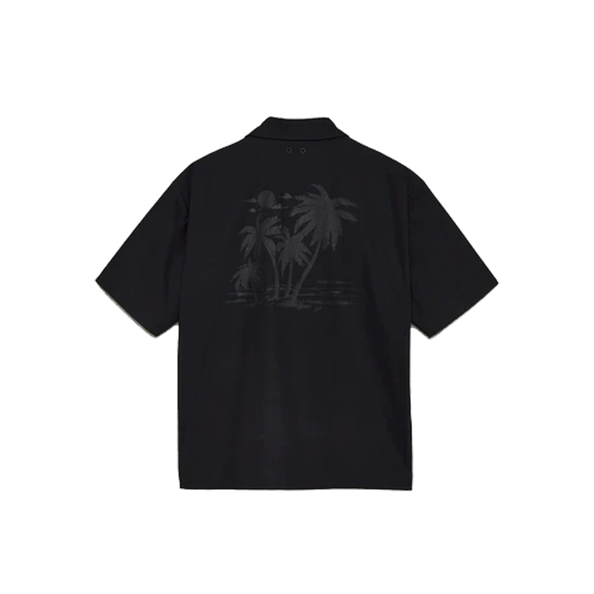 Palm Angles x Team Wang Palm Trees Bowling Shirt Black (SS21) BLACK sneaker – authenticated on KLEKT