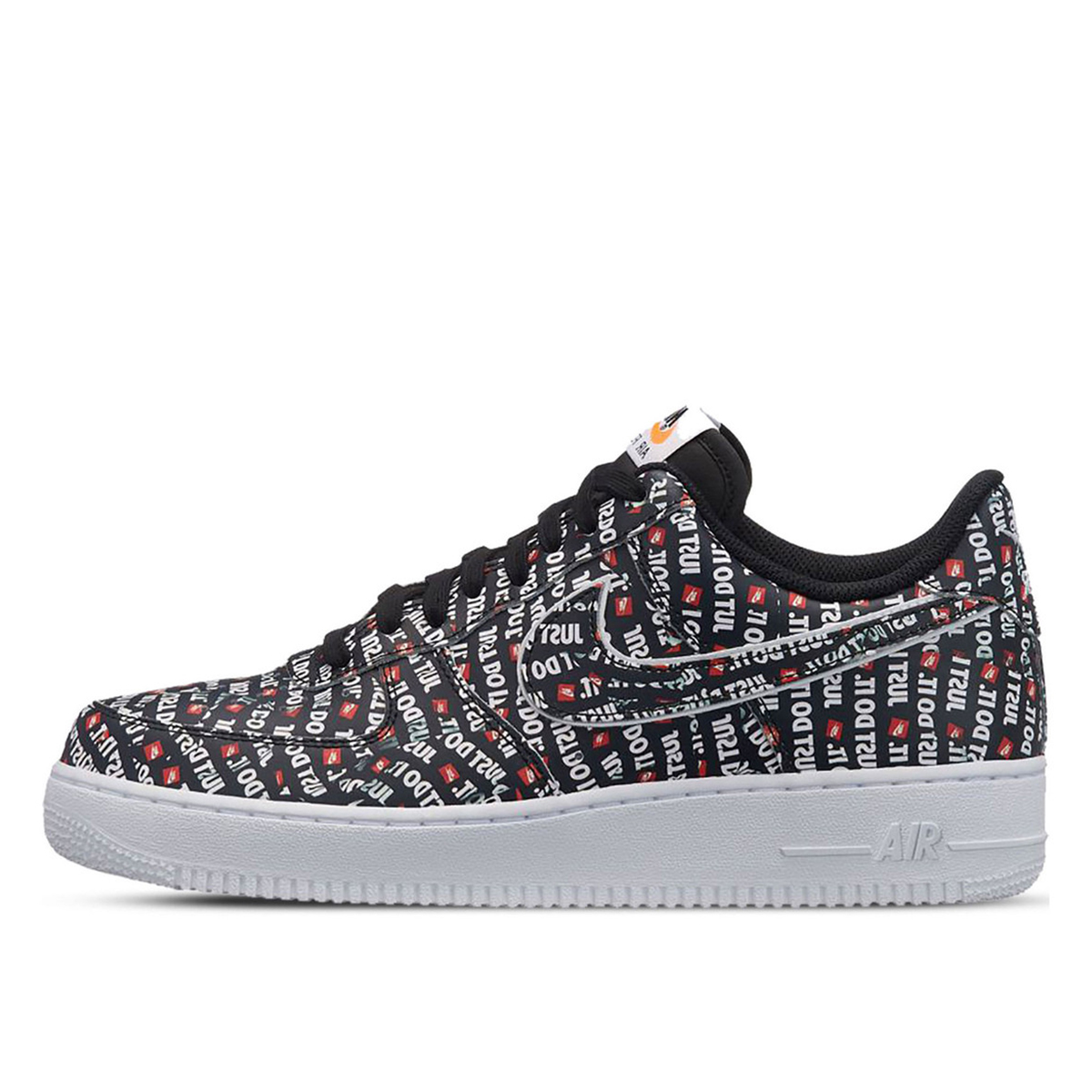 Nike Air Force 1 Low "Just Do It Pack" Black sneaker – authenticated on KLEKT