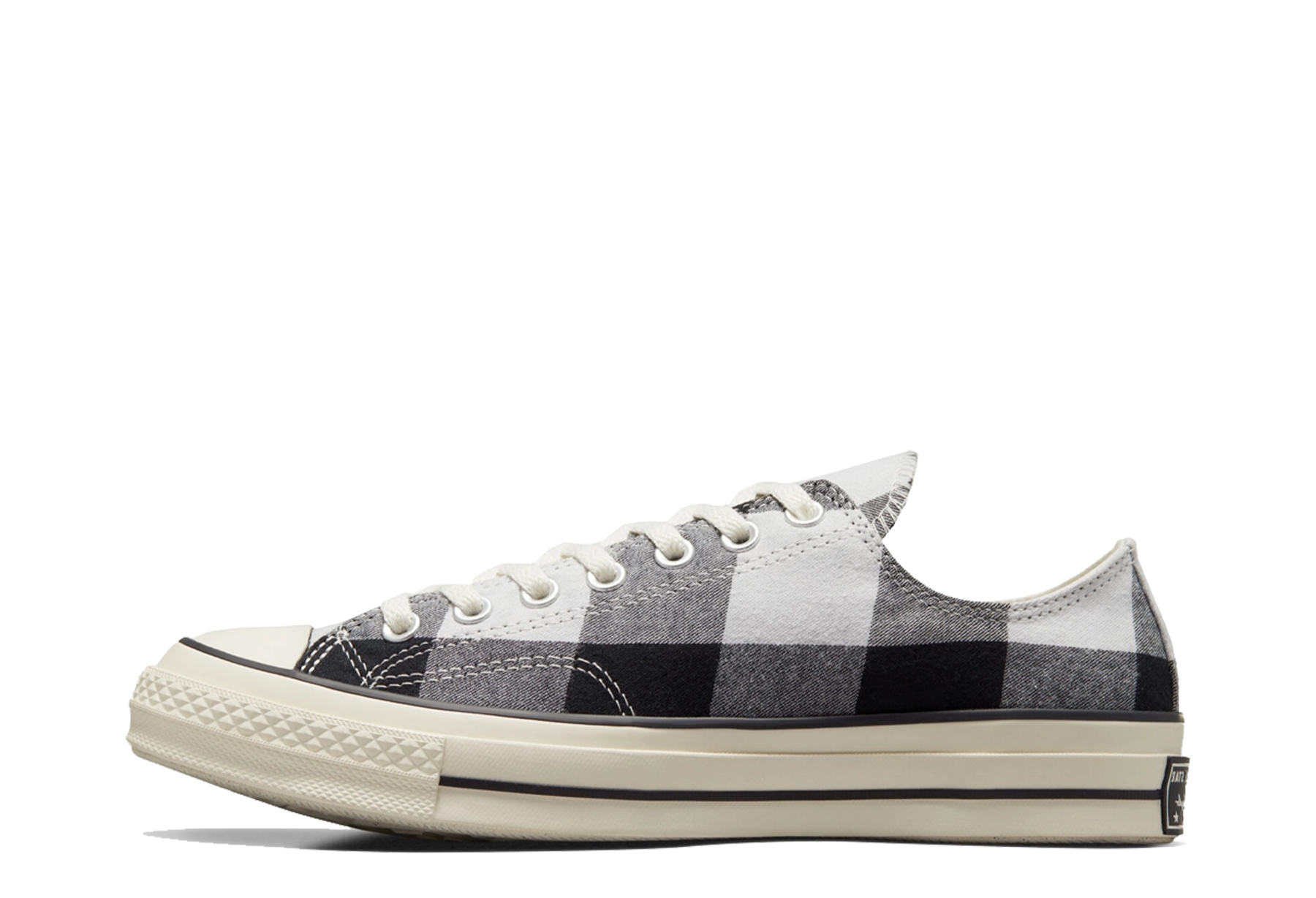 Converse Chuck 70 Low Upcycled 'Grey' (2023) Black/Grey/Pristine sneaker – authenticated on KLEKT