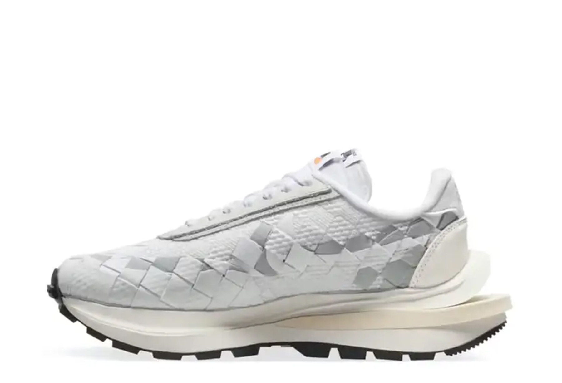Nike x sacai x Jean Paul Gaultier Air Woven VaporWaffle White (2023) WHITE sneaker – authenticated on KLEKT