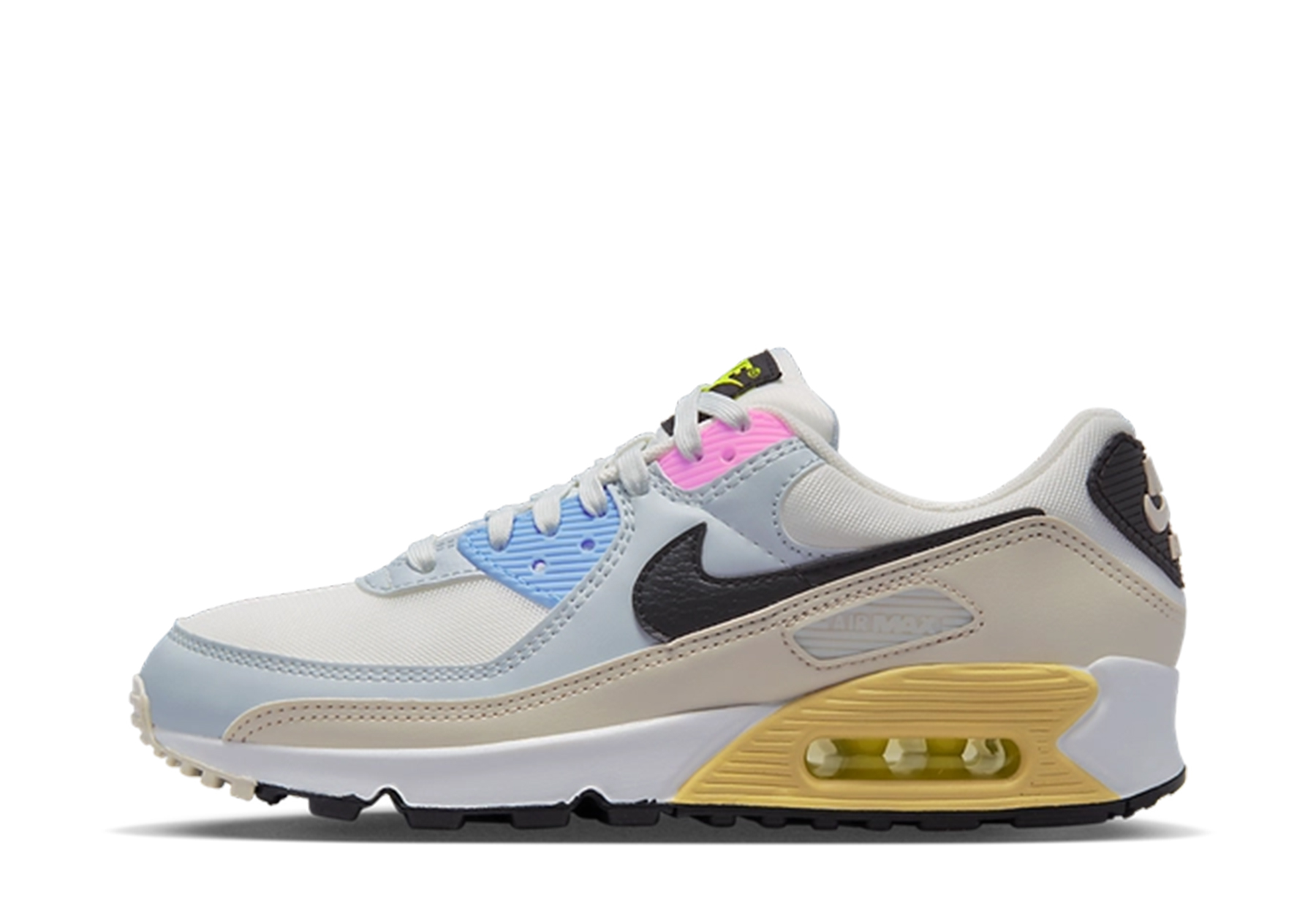 Nike Air Max 90 WMNS 'Pastel' Summit White/Light Bone/Pure Platinum/Black sneaker – authenticated on KLEKT