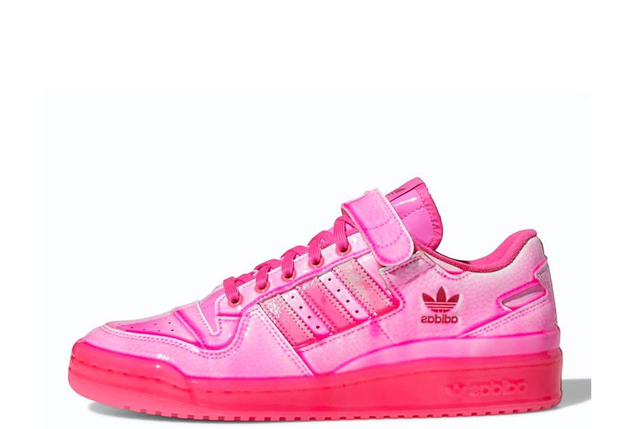 Adidas Forum Low Jeremy Scott Dipped Pink SOLAR PINK/SOLAR PINK/SOLAR PINK sneaker – authenticated on KLEKT