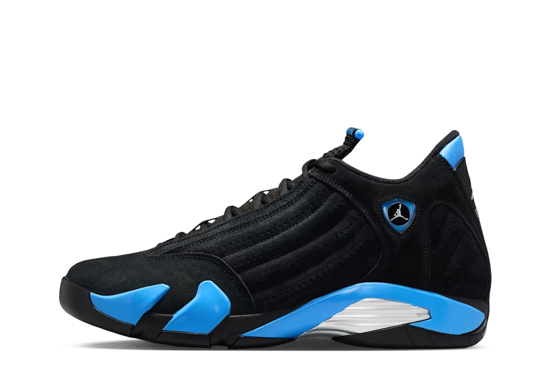 Air Jordan 14 Retro 'Black University Blue' (2026) Black/University Blue sneaker – authenticated on KLEKT