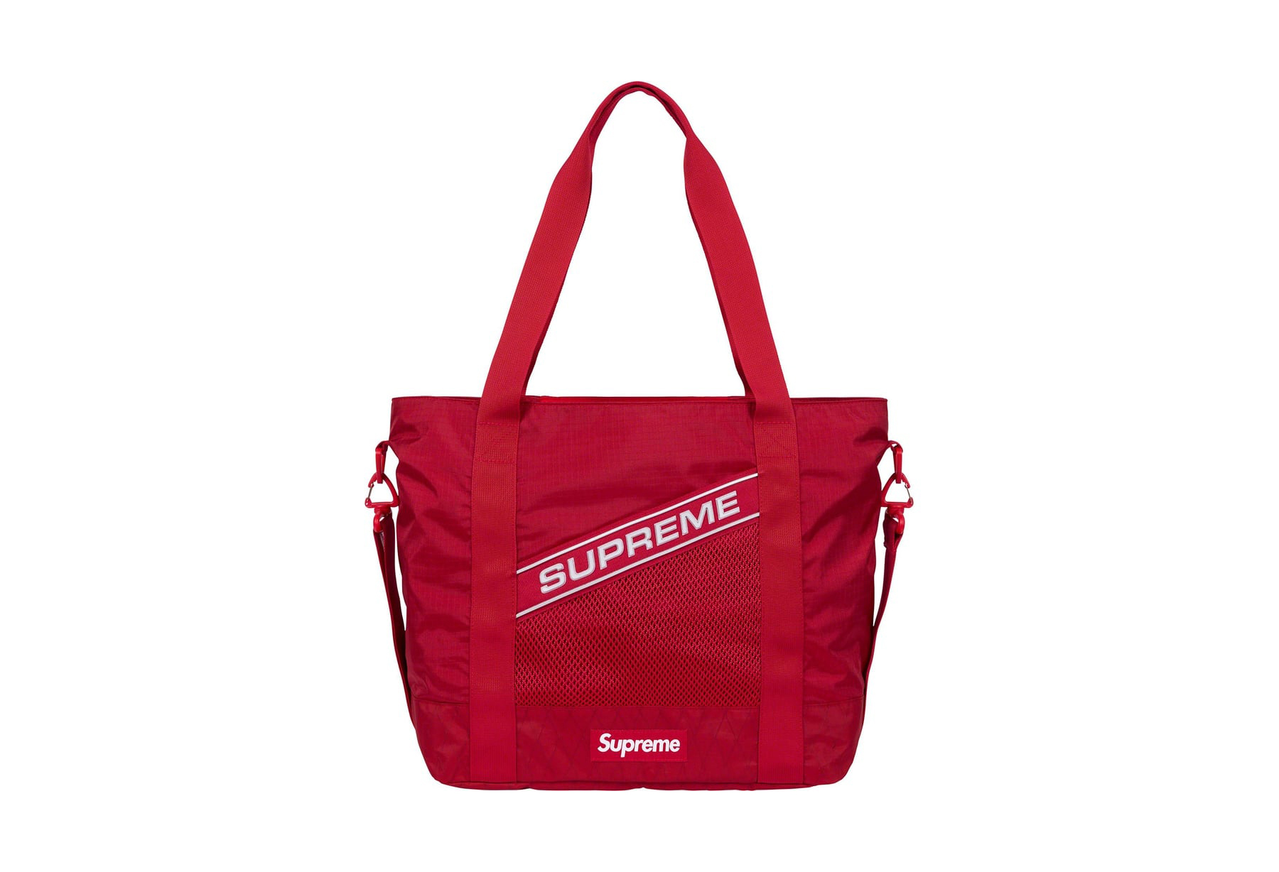 Supreme Tote Bag Red (FW23) RED sneaker – authenticated on KLEKT