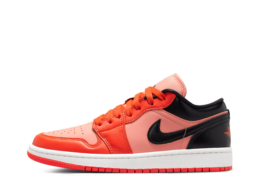 Air Jordan 1 Low WMNS Black Orange (2022) Crimson Bliss/Rush Orange/Sail/Black sneaker – authenticated on KLEKT