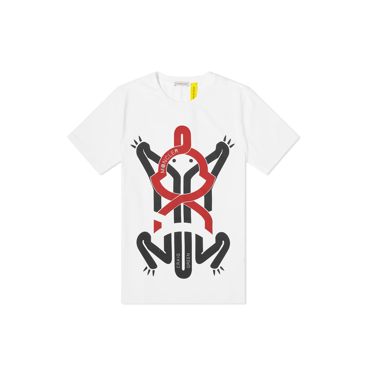 5 Moncler x Craig Green Magila Logo Tee White (SS21) WHITE sneaker – authenticated on KLEKT
