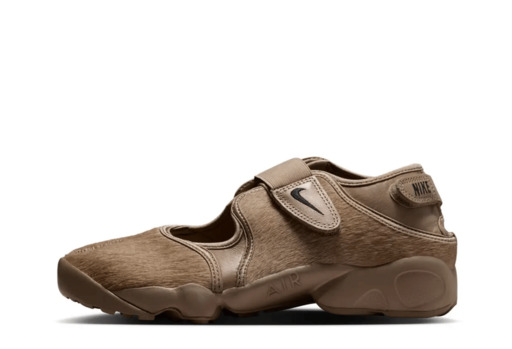 Nike Air Rift Pony Hair Pack WMNS 'Dark Driftwood' (2026) – authenticated on KLEKT
