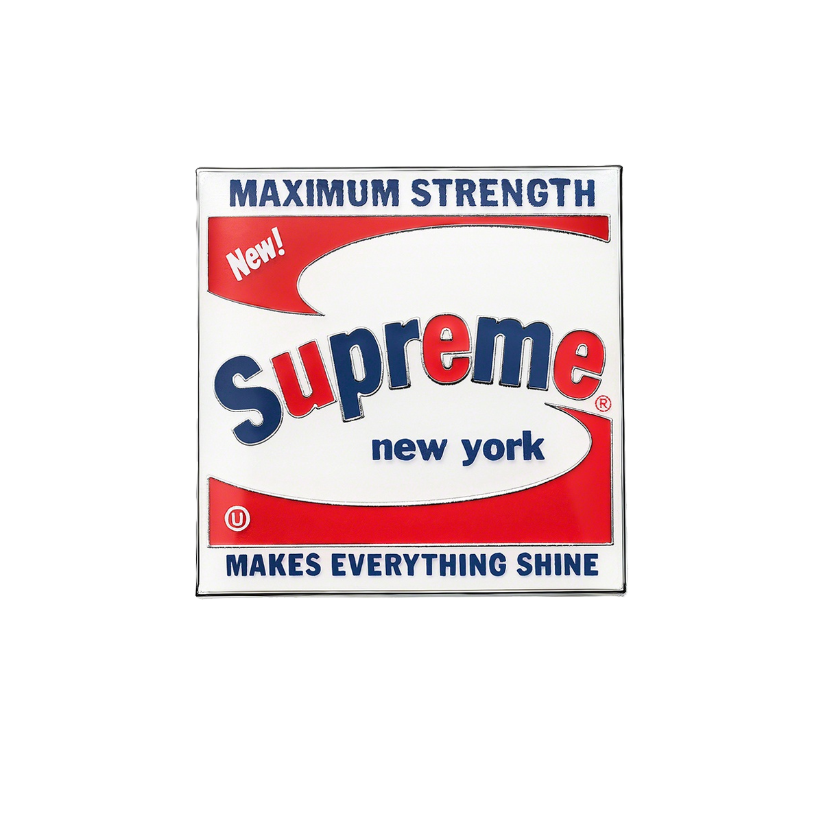 Supreme Shine Pin Red (SS21) RED sneaker – authenticated on KLEKT