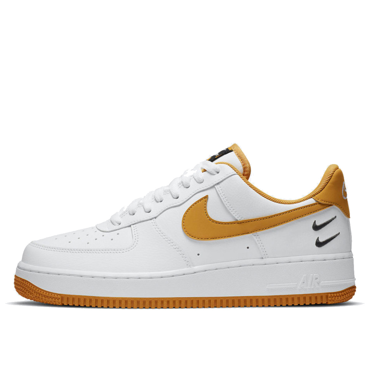 Nike Air Force 1 07 LV8 'Double Swoosh' White Light Ginger (2020) sneaker – authenticated on KLEKT