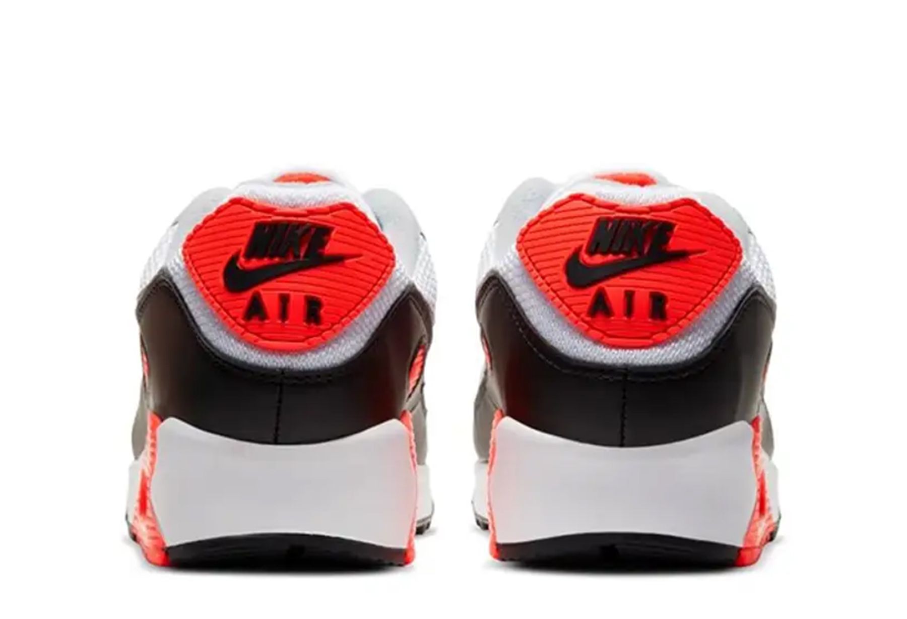 Nike Air Max 90 'Infrared 3M' (2026) White/Particle Grey/Light Smoke Grey/Black/Infrared 23 sneaker – authenticated on KLEKT