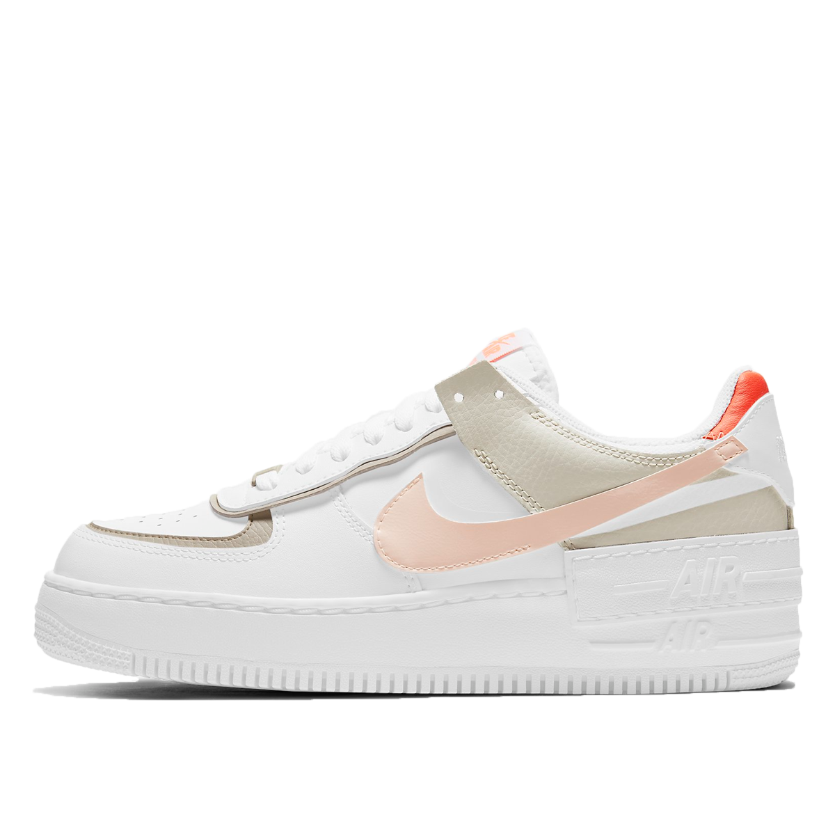 Nike WMNS Air Force 1 Shadow White Crimson Tint (2021) sneaker – authenticated on KLEKT