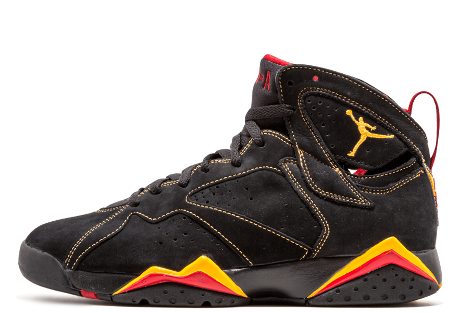 Air Jordan 7 Retro Citrus BLACK/CITRUS-VARSITY RED sneaker – authenticated on KLEKT