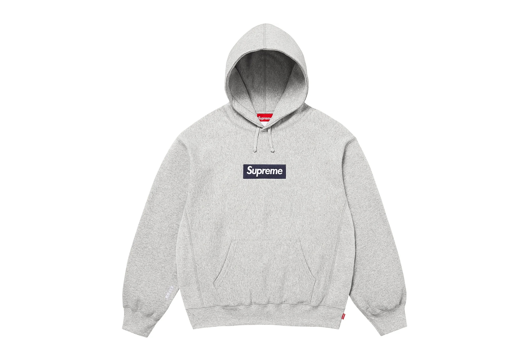 Supreme Box Logo Hooded Sweatshirt 'Heather Grey' (FW25) GREY sneaker – authenticated on KLEKT
