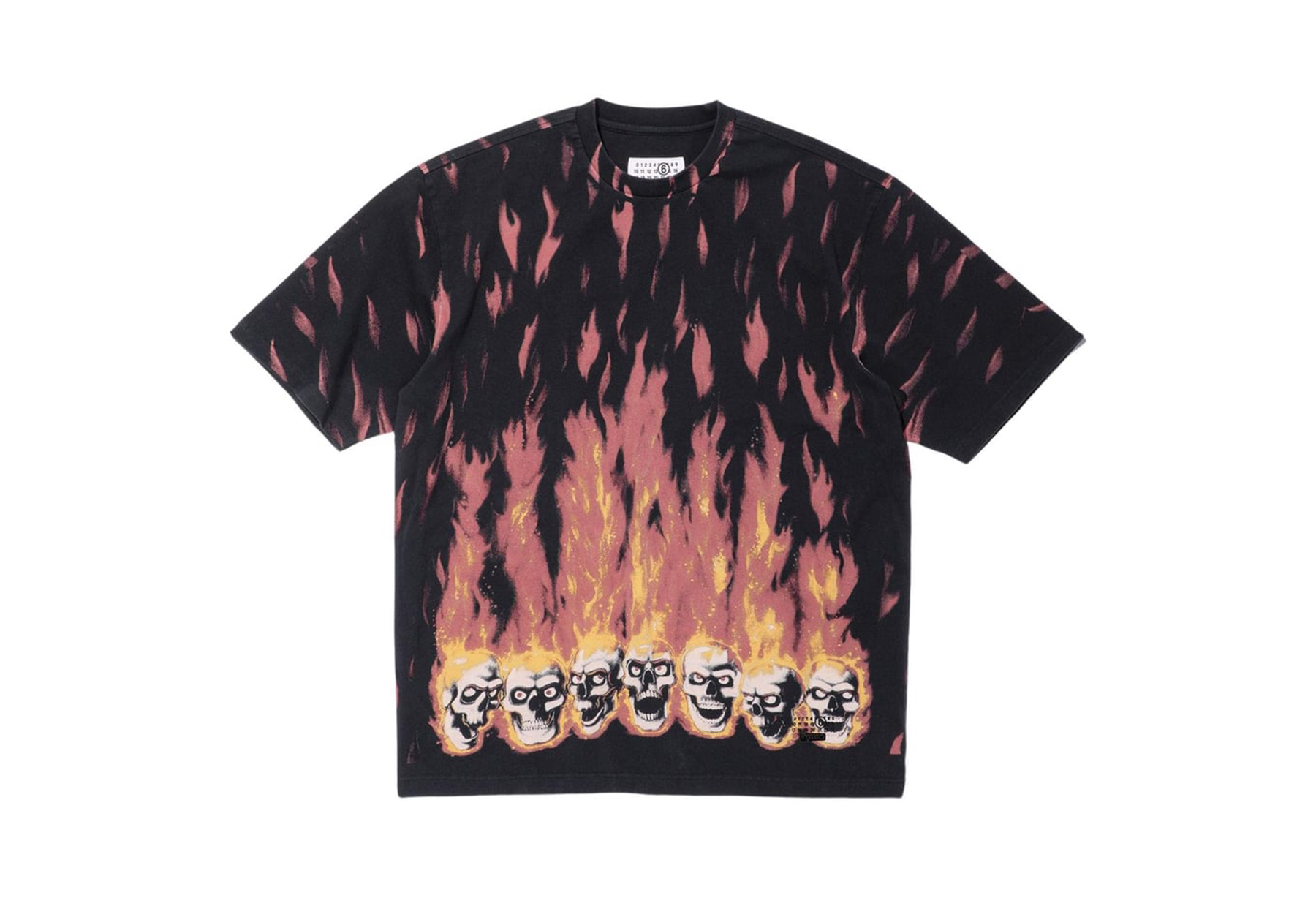 Supreme x MM6 Maison Margiela Liquid Blue Oversized Tee (SS24) BLACK sneaker – authenticated on KLEKT