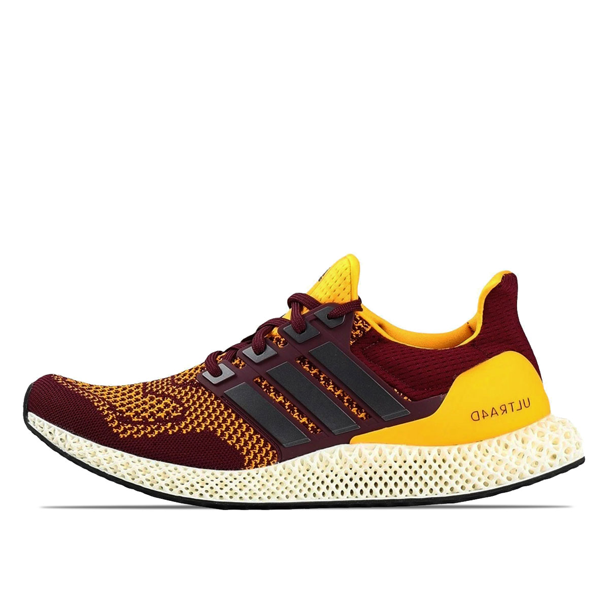 Adidas Ultra 4D Arizona State (2021) Maroon/Core Black/Semi Solar Gold sneaker – authenticated on KLEKT