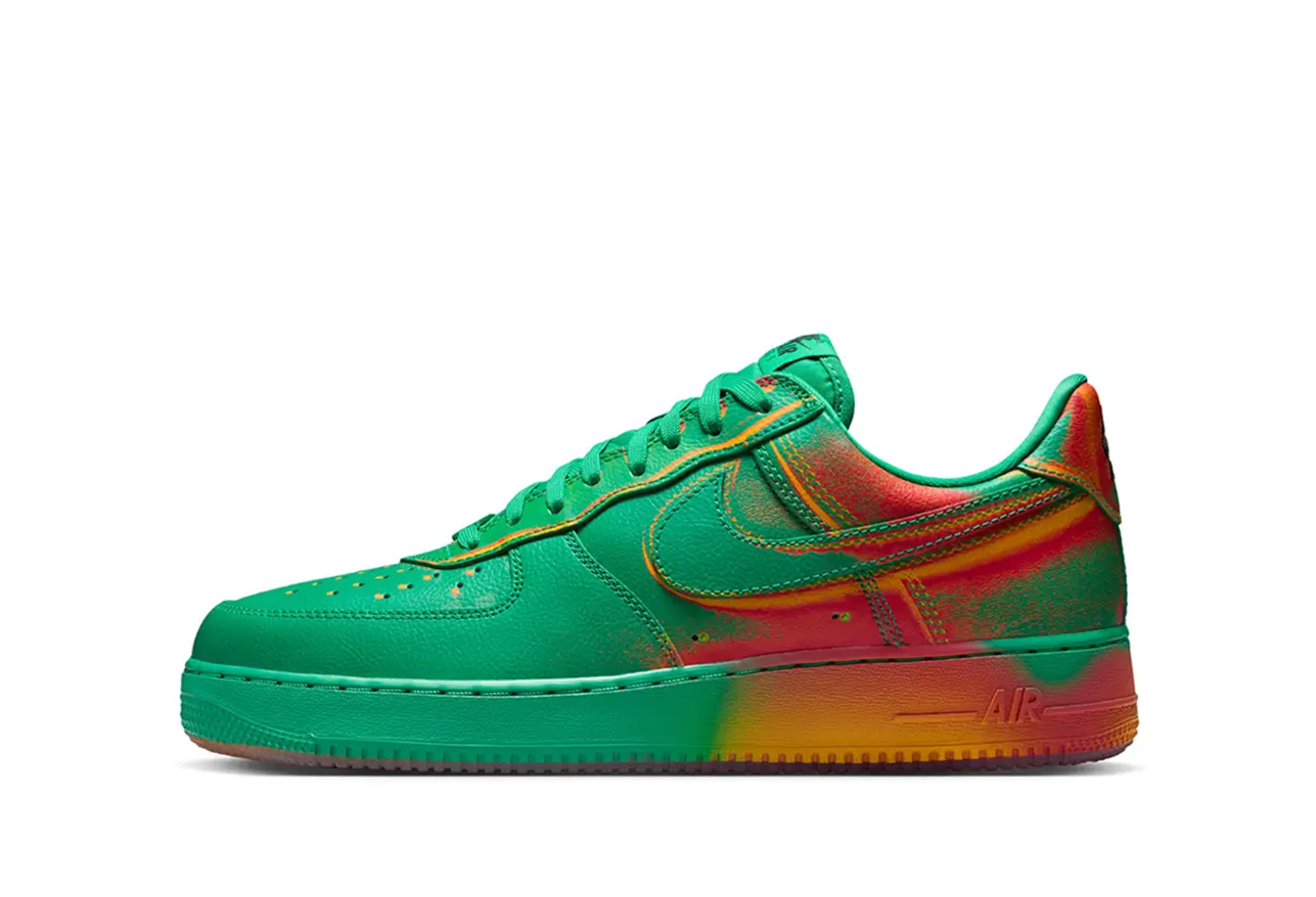 Nike Air Force 1 Low 'Spray Paint' (2026) GREEN sneaker – authenticated on KLEKT