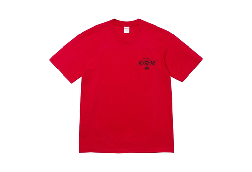 Supreme 4 Life Tee 'Red' (FW24) – authenticated on KLEKT