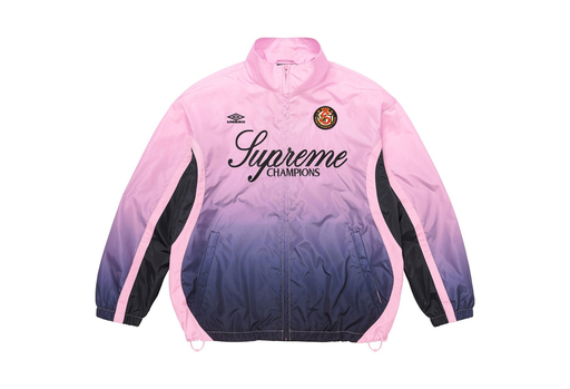 Supreme x Umbro Gradient Track Jacket 'Pink' (FW25) – authenticated on KLEKT