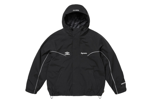 Supreme x Umbro Gore-Tex Hooded Jacket 'Black' (SS25) – authenticated on KLEKT
