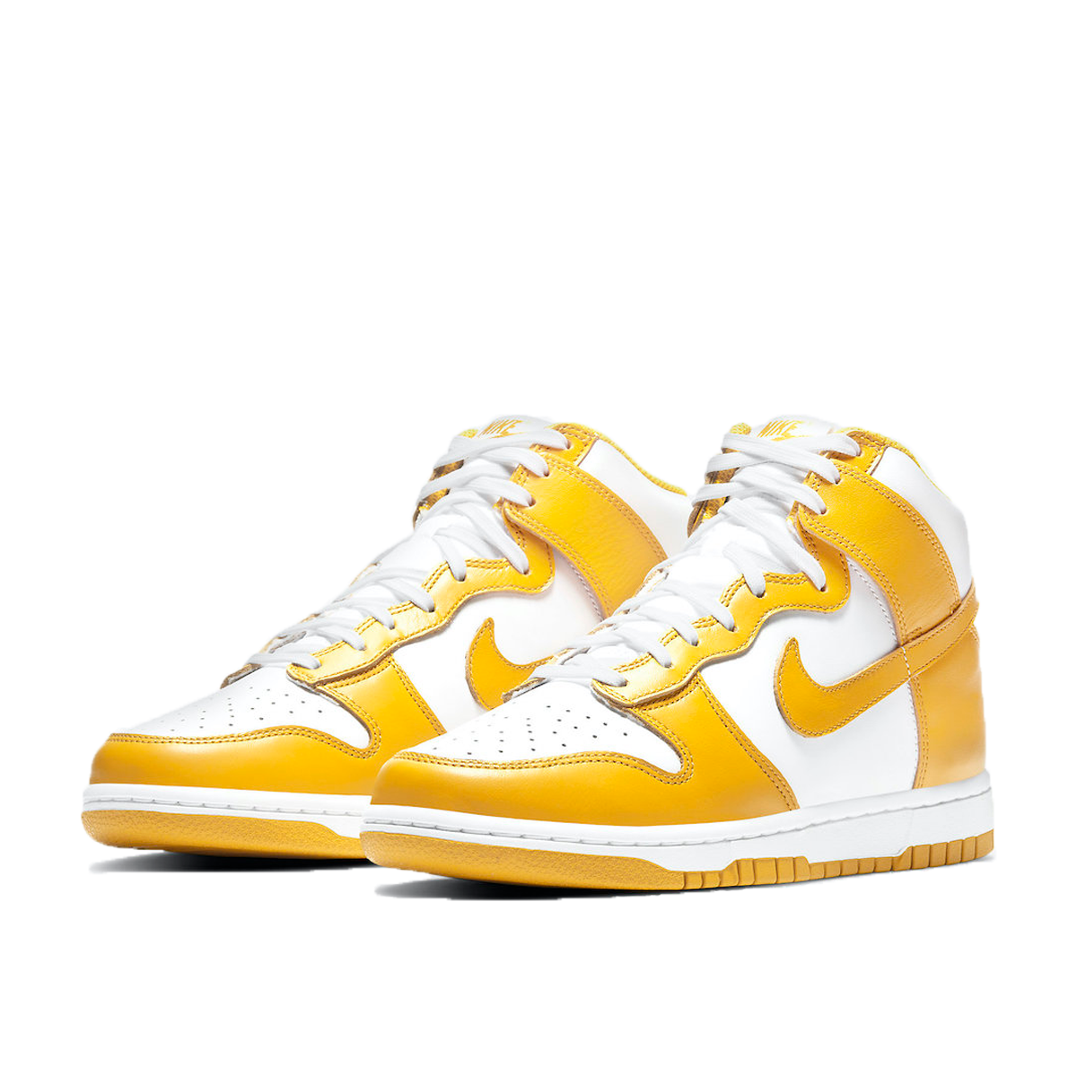Nike Dunk High WMNS 'Dark Sulfur' (2021) DARK SULFUR/WHITE sneaker – authenticated on KLEKT