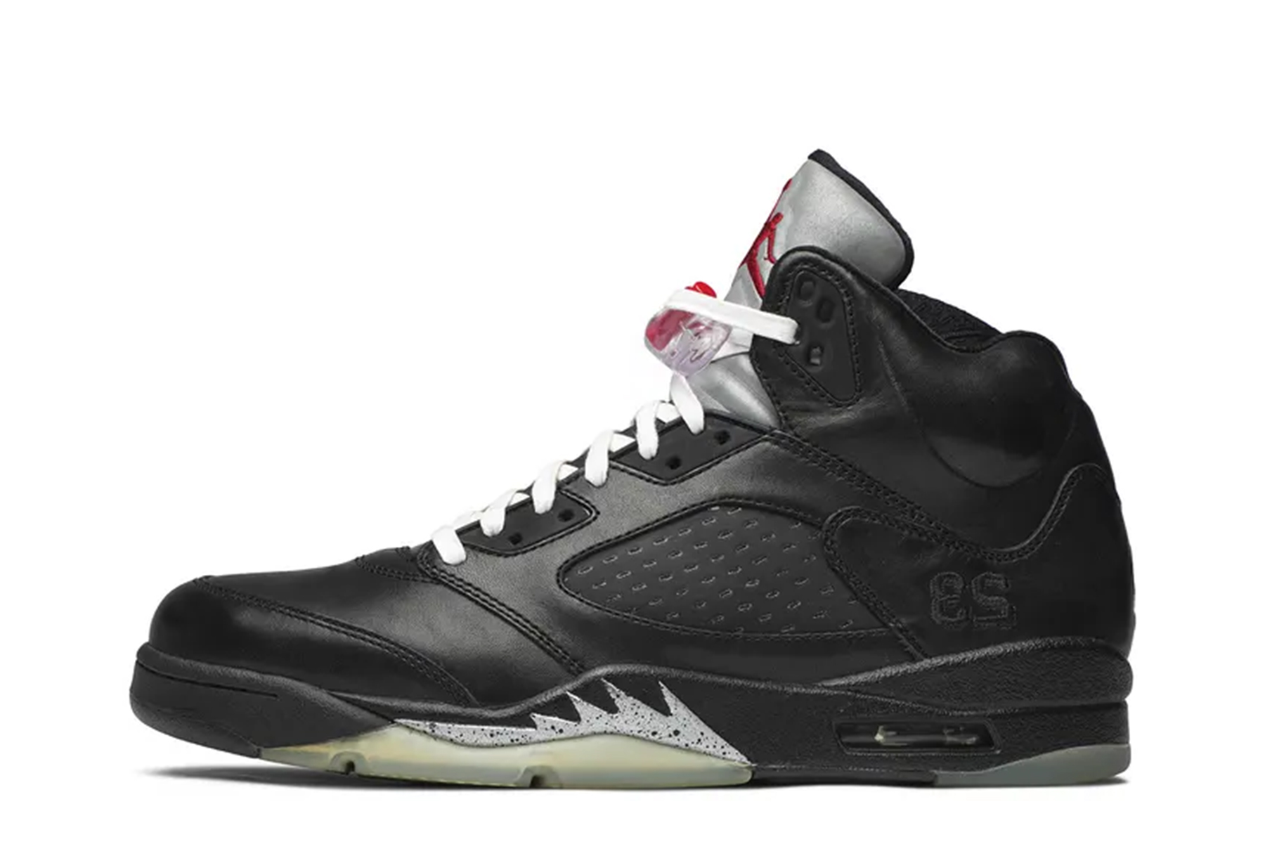 Air Jordan 5 Retro 'Premio Bin23' (2011) BLACK/BLACK-METALLIC SILVER sneaker – authenticated on KLEKT