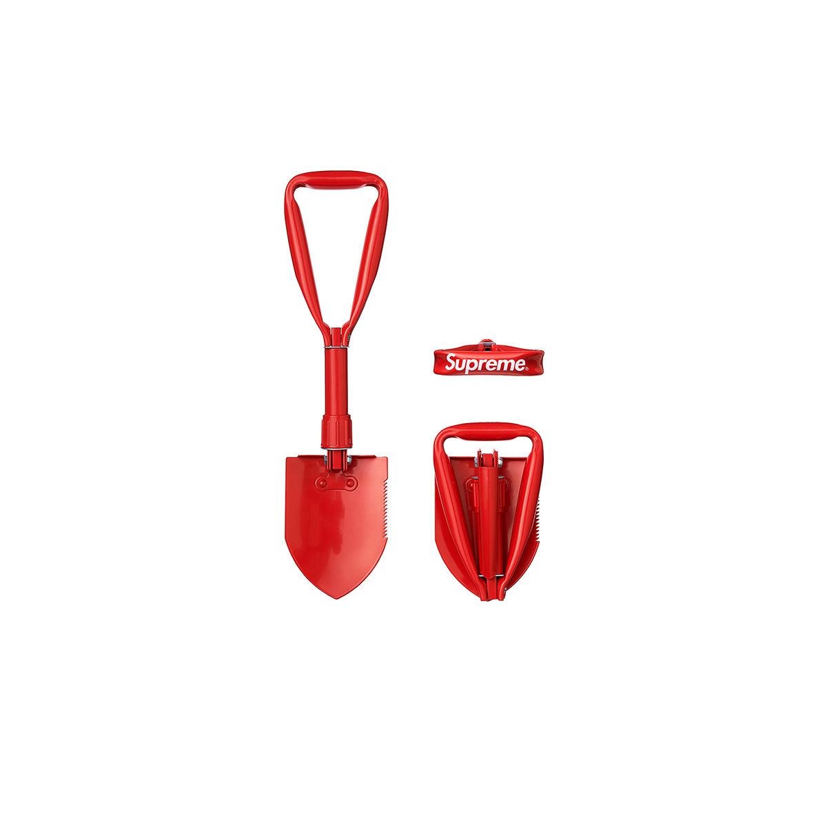 Supreme SOG Collapsible Shovel Red (SS17) RED sneaker – authenticated on KLEKT
