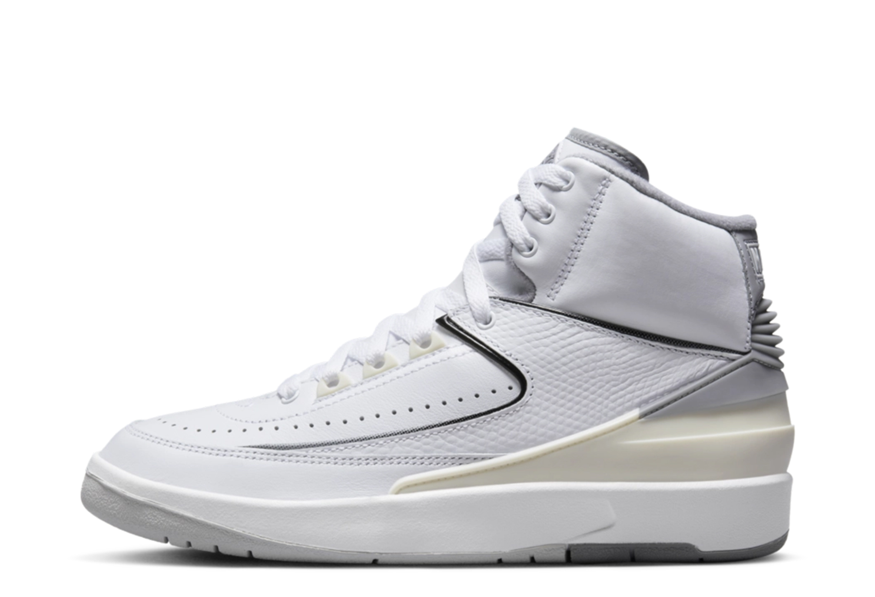 Air Jordan 2 Retro GS 'Neutral Grey' (2023) White/Cement Grey/Beige sneaker – authenticated on KLEKT