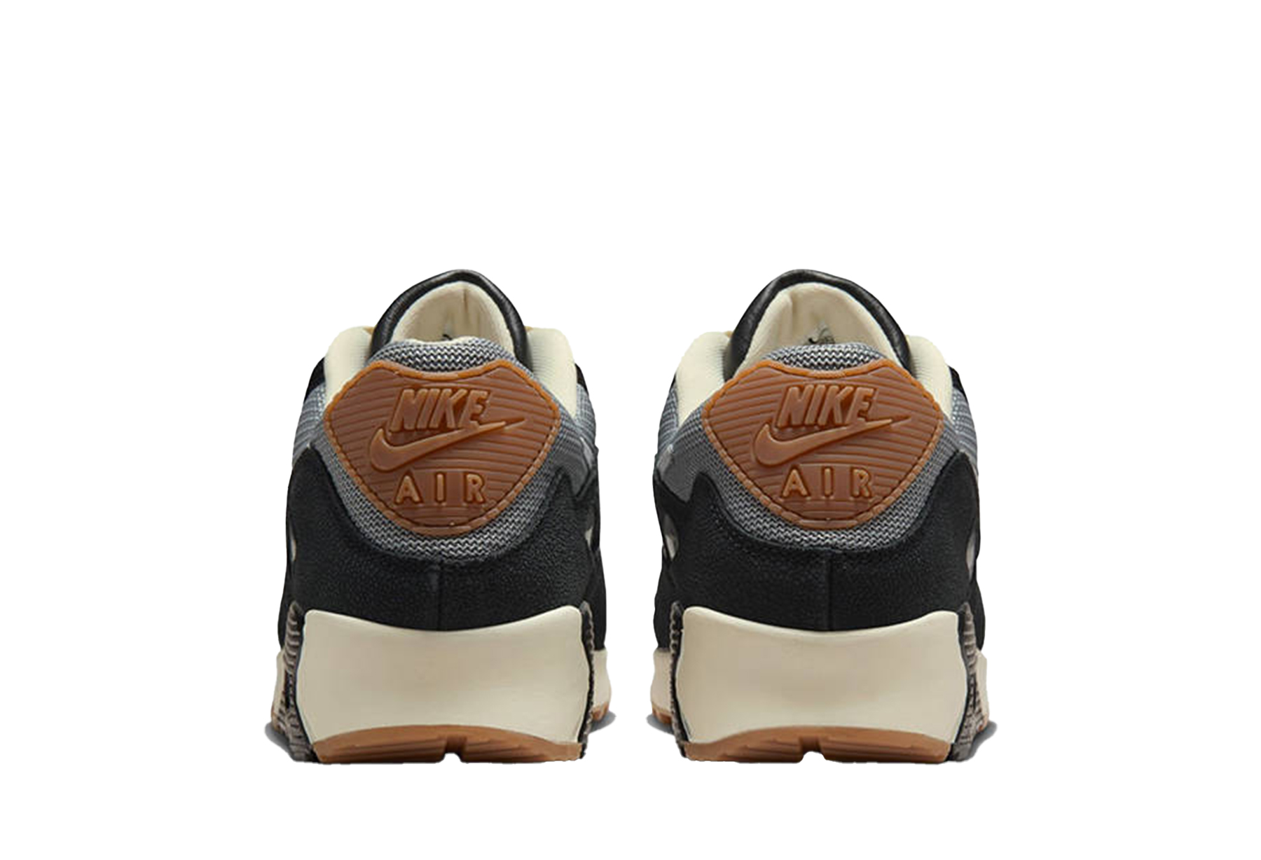 Nike x Patta Air Max 90 Waves 'Black Gum' *𝗣𝗮𝘁𝘁𝗮 𝗘𝘅𝗰𝗹𝘂𝘀𝗶𝘃𝗲* (2025) Particle Grey/Coconut Milk/White/Black/Gum Medium Brown sneaker – authenticated on KLEKT
