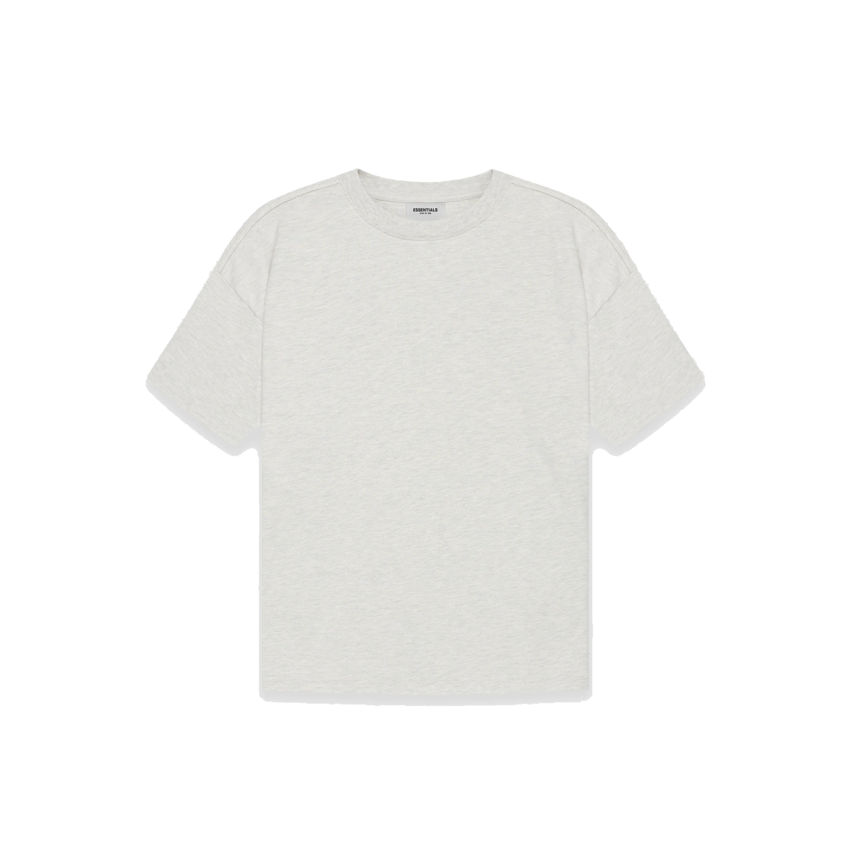 Fear Of God ESSENTIALS Short Sleeve Tee Light Heather Oatmeal (SS21) LIGHT HEATHER OATMEAL sneaker – authenticated on KLEKT