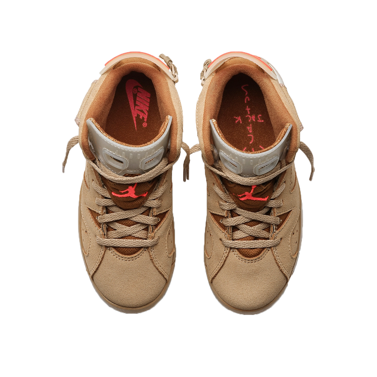 Air Jordan x Travis Scott 6 Retro British Khaki (PS) (2021) BRITISH KHAKI/SAIL/BRIGHT CRIMSON sneaker – authenticated on KLEKT