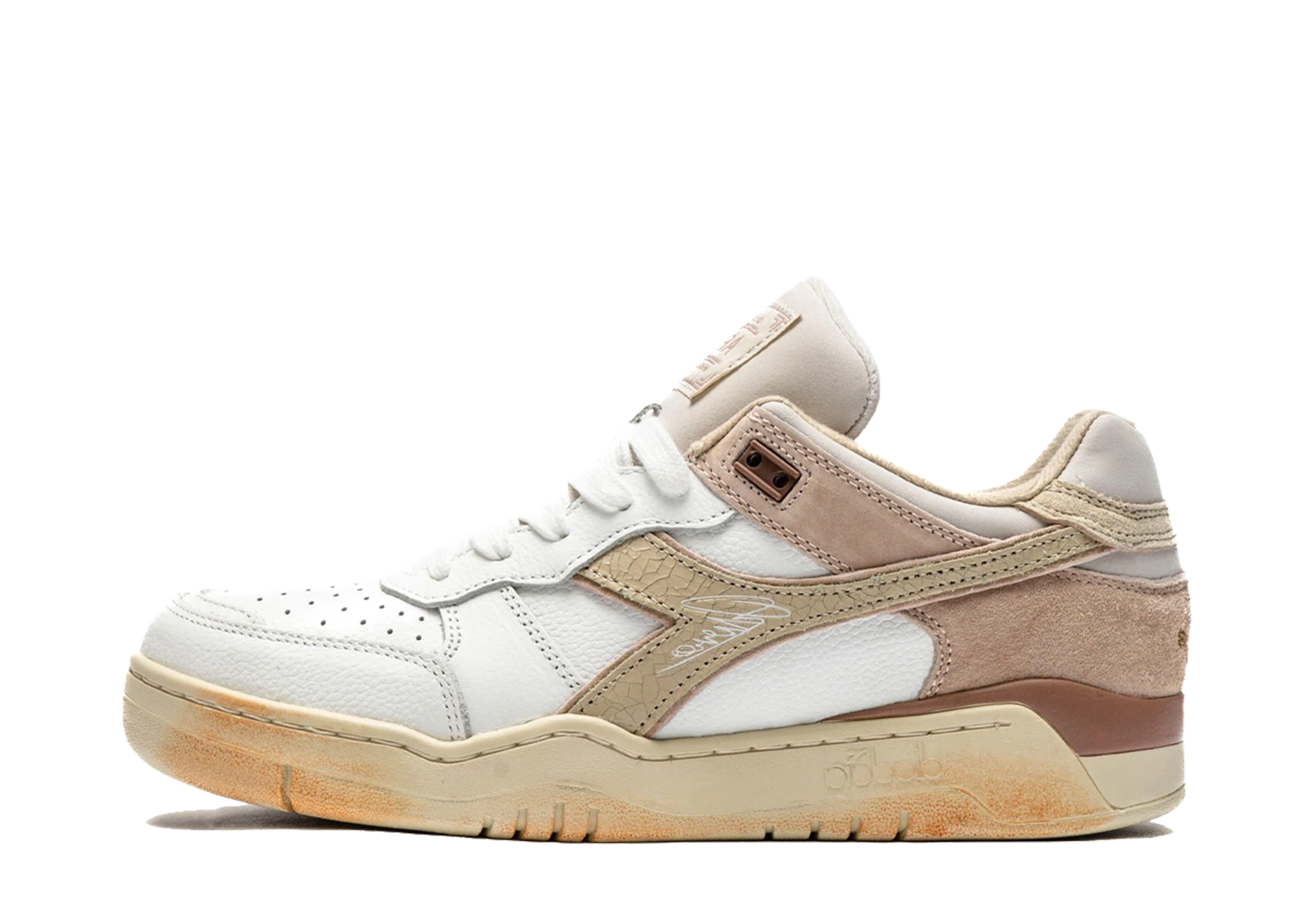 Diadora x Afew B.560 'Dino Russo' (2023) White/Beige/Brown sneaker – authenticated on KLEKT