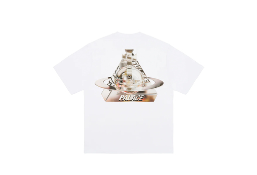 Palace x Vivienne Westwood T-Shirt 'White' (FW24) – authenticated on KLEKT