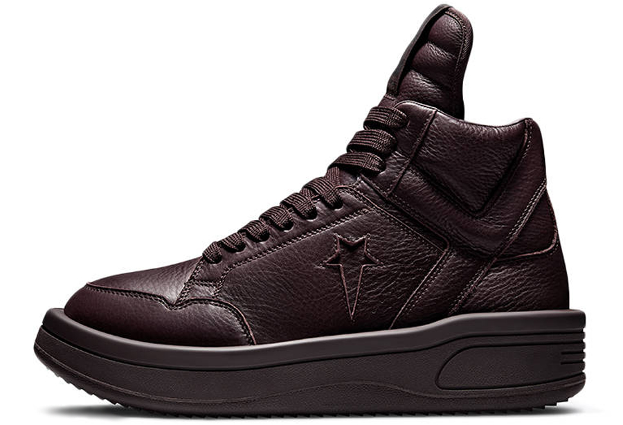 Converse x DRKSHDW Rick Owens TURBOWPN Hi Clay (2022) Black sneaker – authenticated on KLEKT