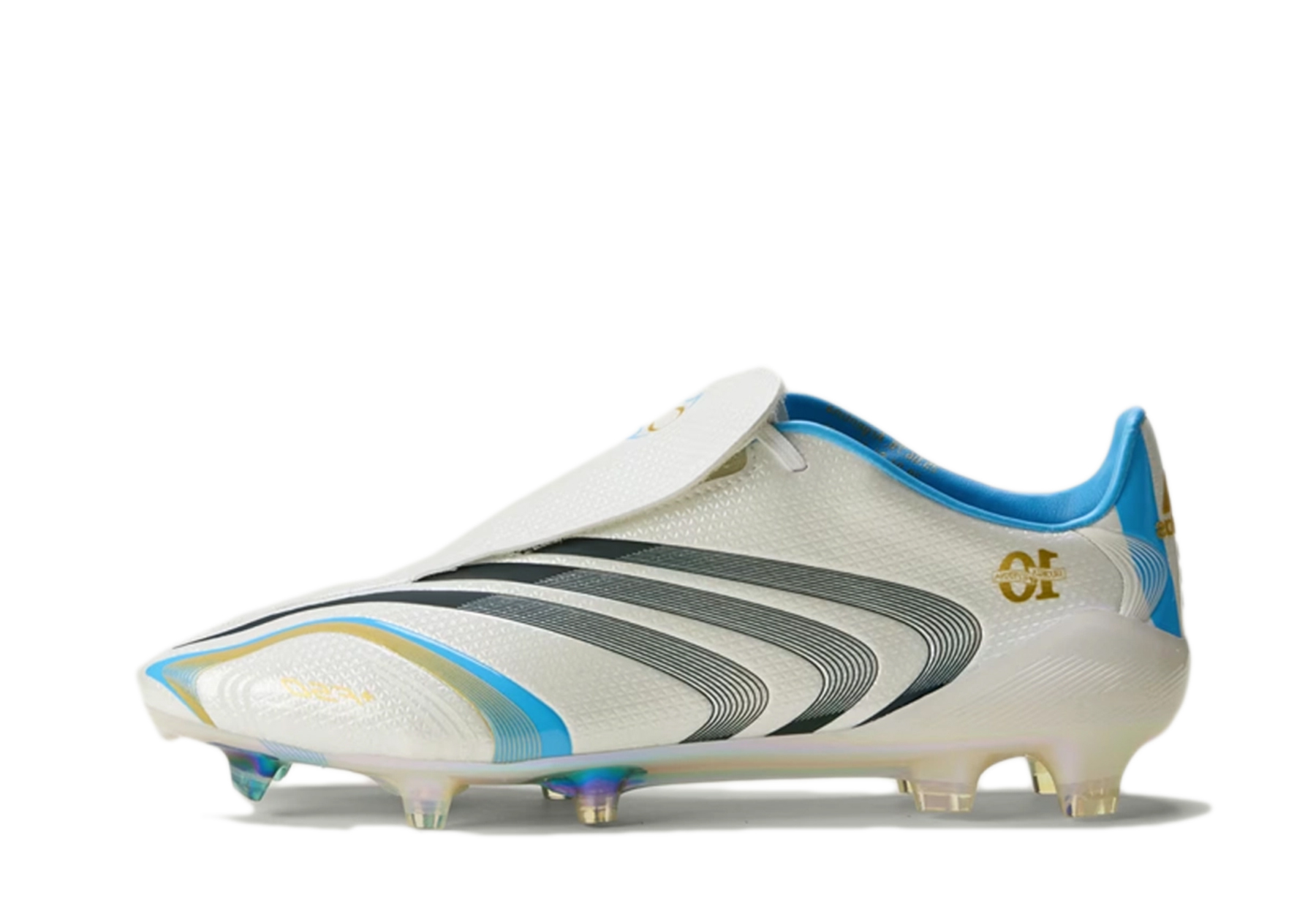 Adidas F50 Elite Tunit 'Leo Messi' (2026) Core White / Night Navy / Gold Metallic sneaker – authenticated on KLEKT