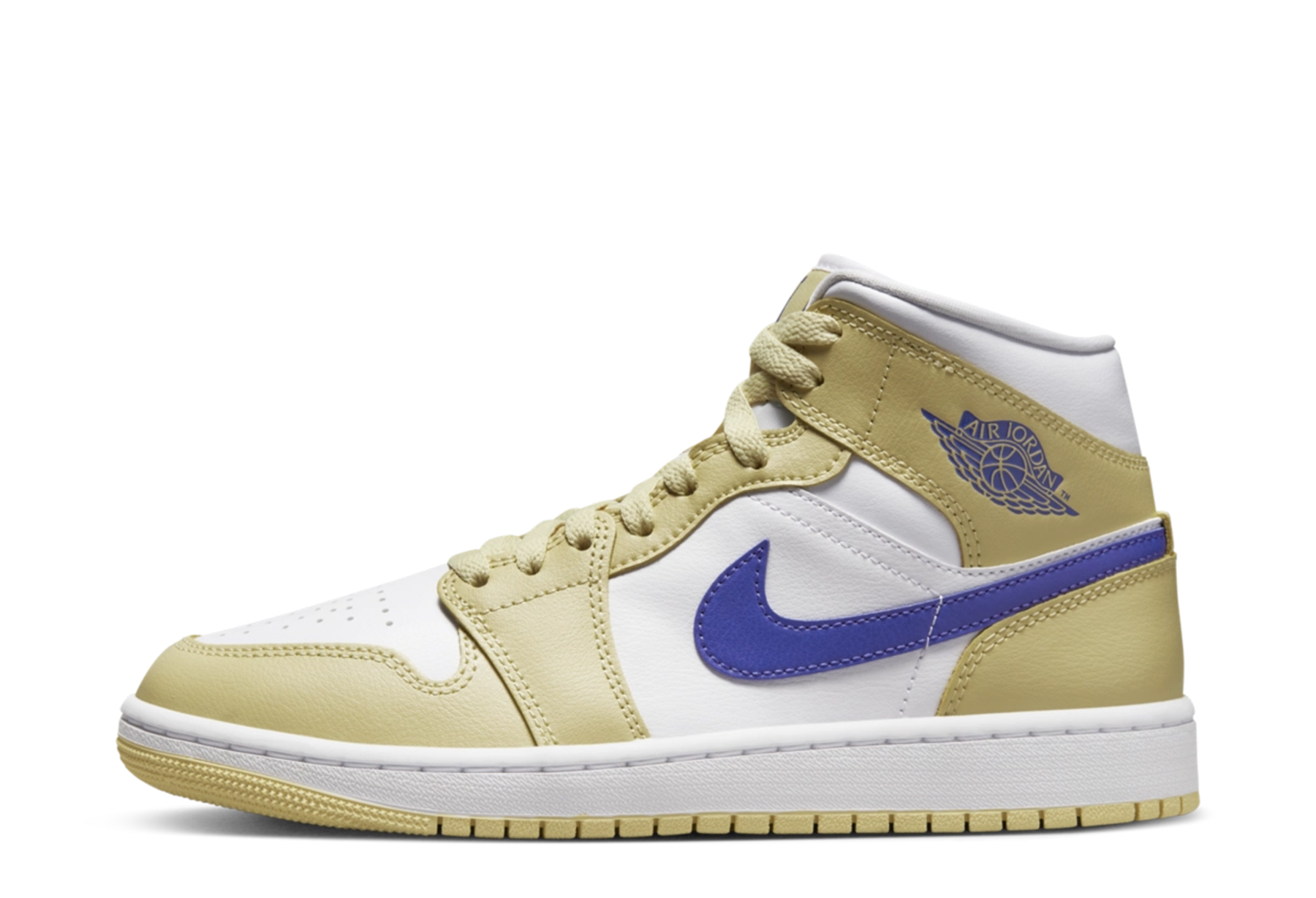 Air Jordan 1 Mid WMNS 'Lemon Wash' (2023) Lemon Wash/Lapis Lazuli/White sneaker – authenticated on KLEKT