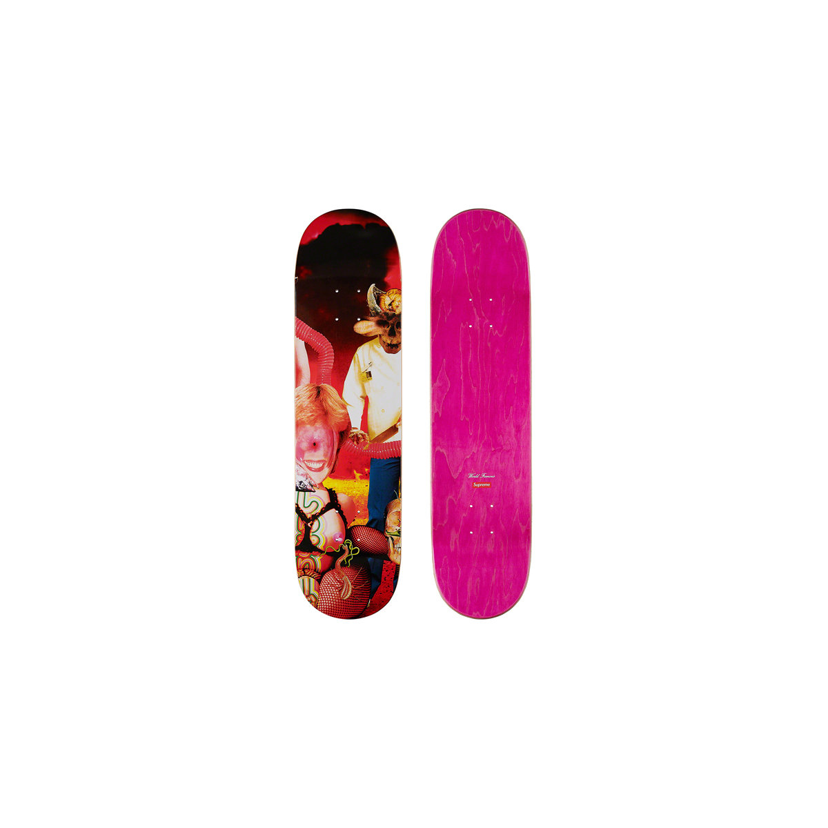 Supreme Sekintani La Norihiro Skateboard Deck Pink (8') (SS19) sneaker – authenticated on KLEKT