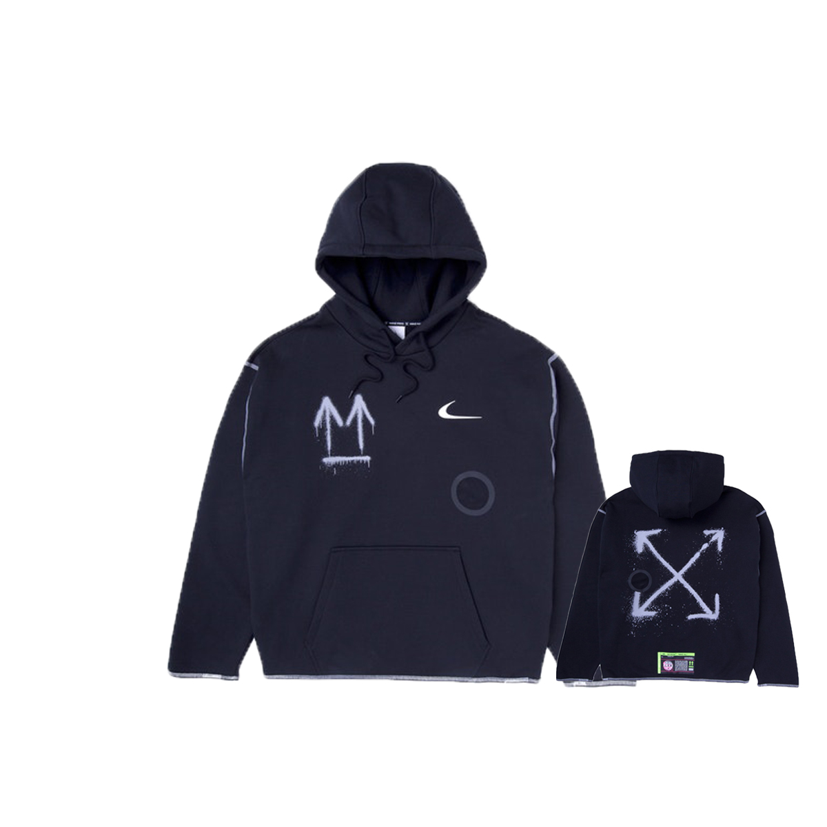 Off White x Nike Hoodie Black (SS20) sneaker – authenticated on KLEKT