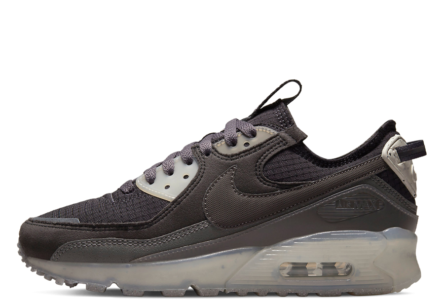 Nike Air Max 90 WMNS Terrascape Thunder Grey (2022) black/thunder grey sneaker – authenticated on KLEKT