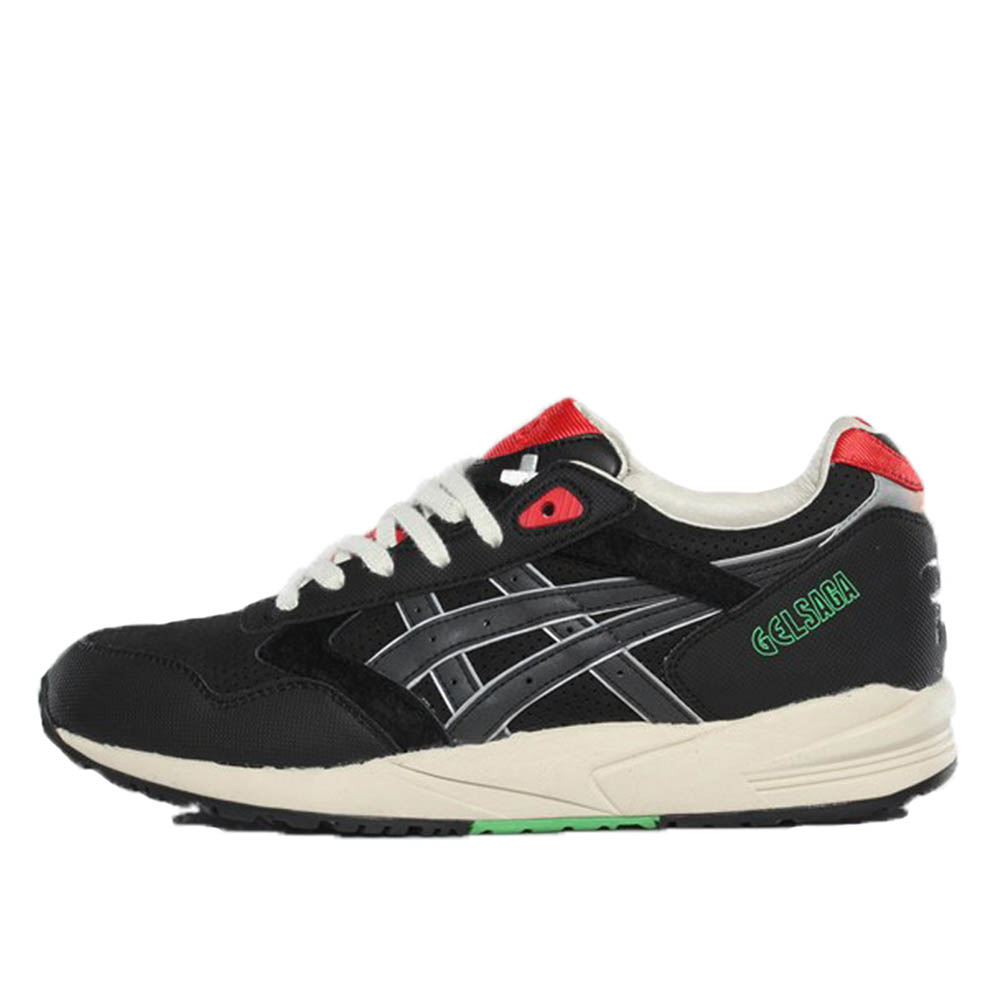 Asics Gel Saga II 2 Patta Black Red Green sneaker – authenticated on KLEKT