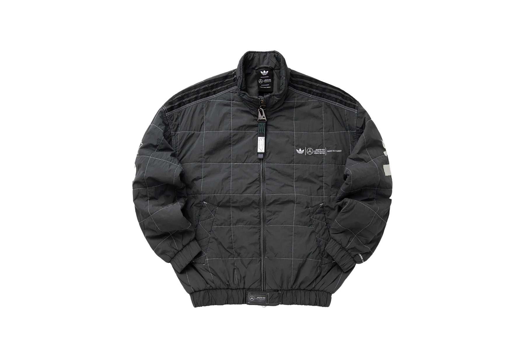 Adidas x Bad Bunny x Mercedes AMG Racing Jacket 'Grey' (2025) Grey sneaker – authenticated on KLEKT
