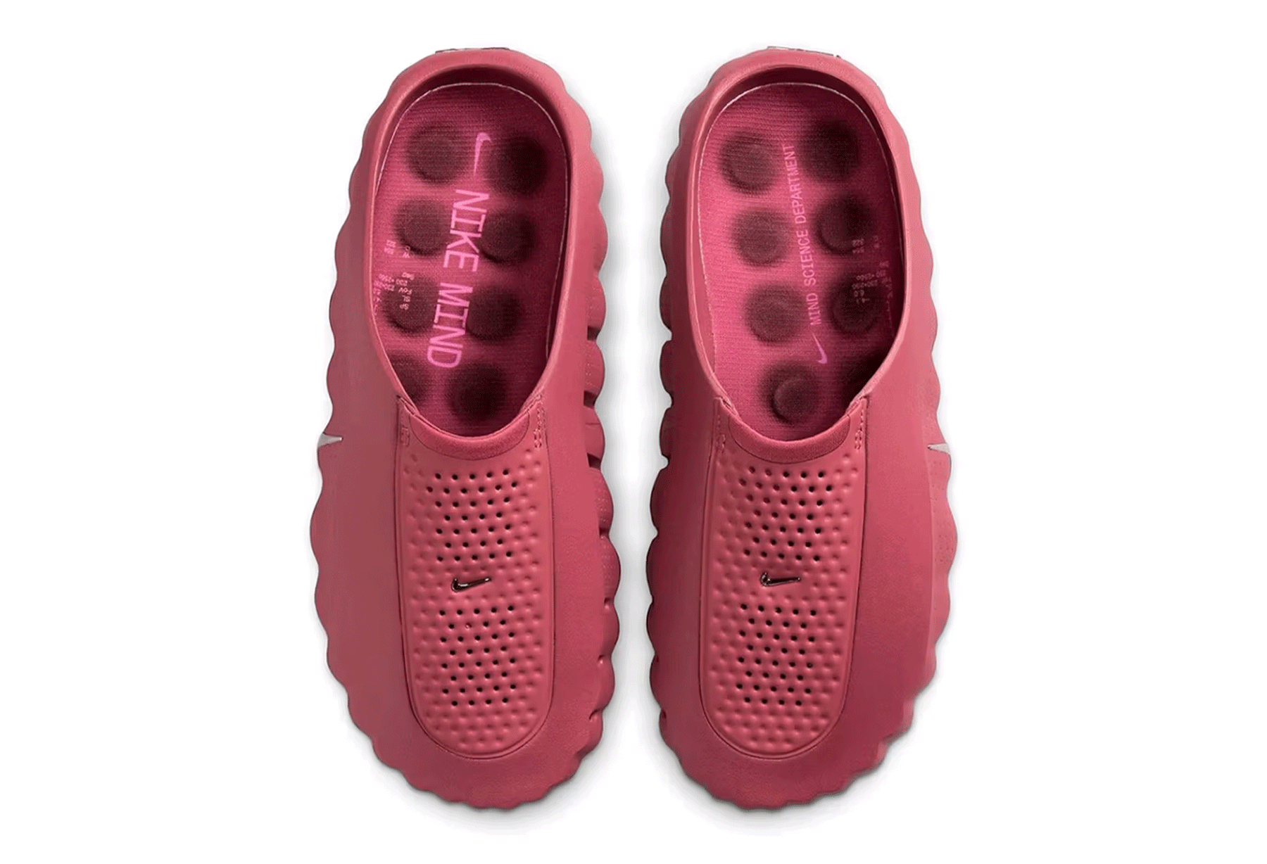 Nike Mind 001 'Pink Smoke' (2026) Pink Smoke/Metallic Silver sneaker – authenticated on KLEKT