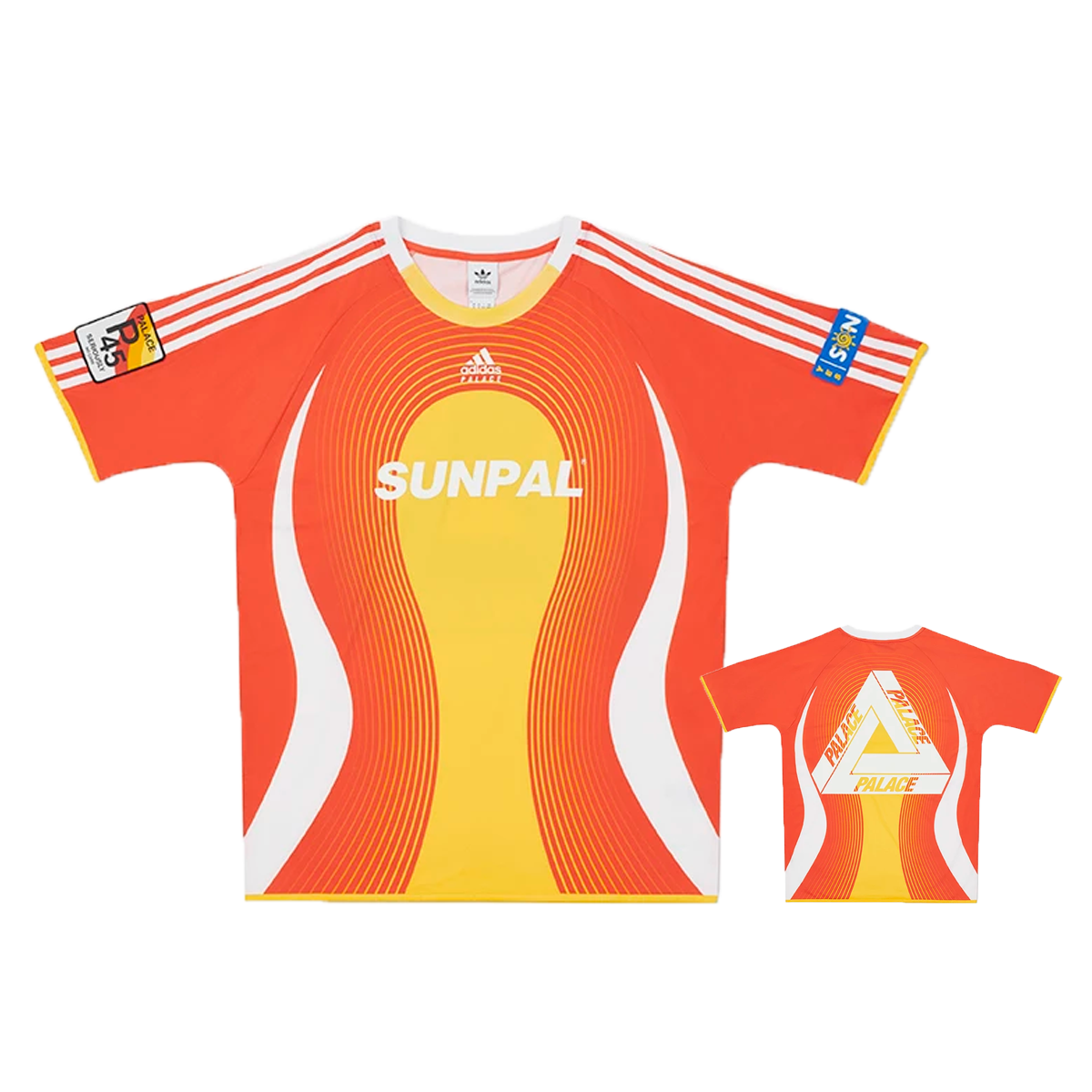 Palace x Adidas Sunpal Football Shirt Bright Orange (FW20) BRIGHT ORANGE  sneaker – authenticated on KLEKT