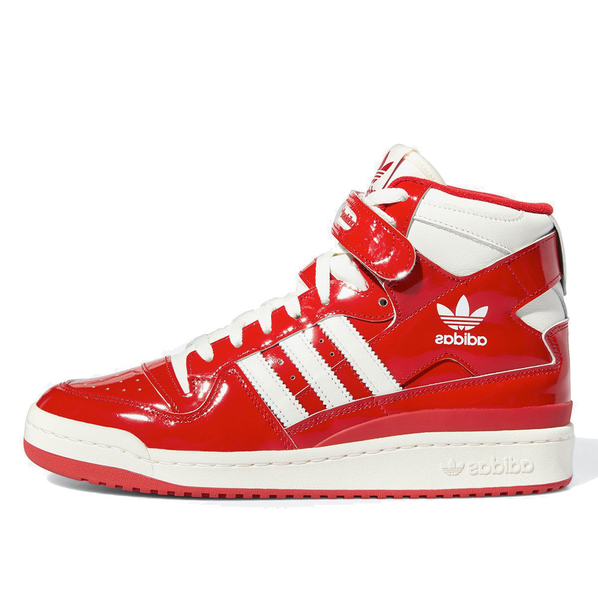 Adidas Forum 84 High Patent Red White (2022) sneaker – authenticated on KLEKT