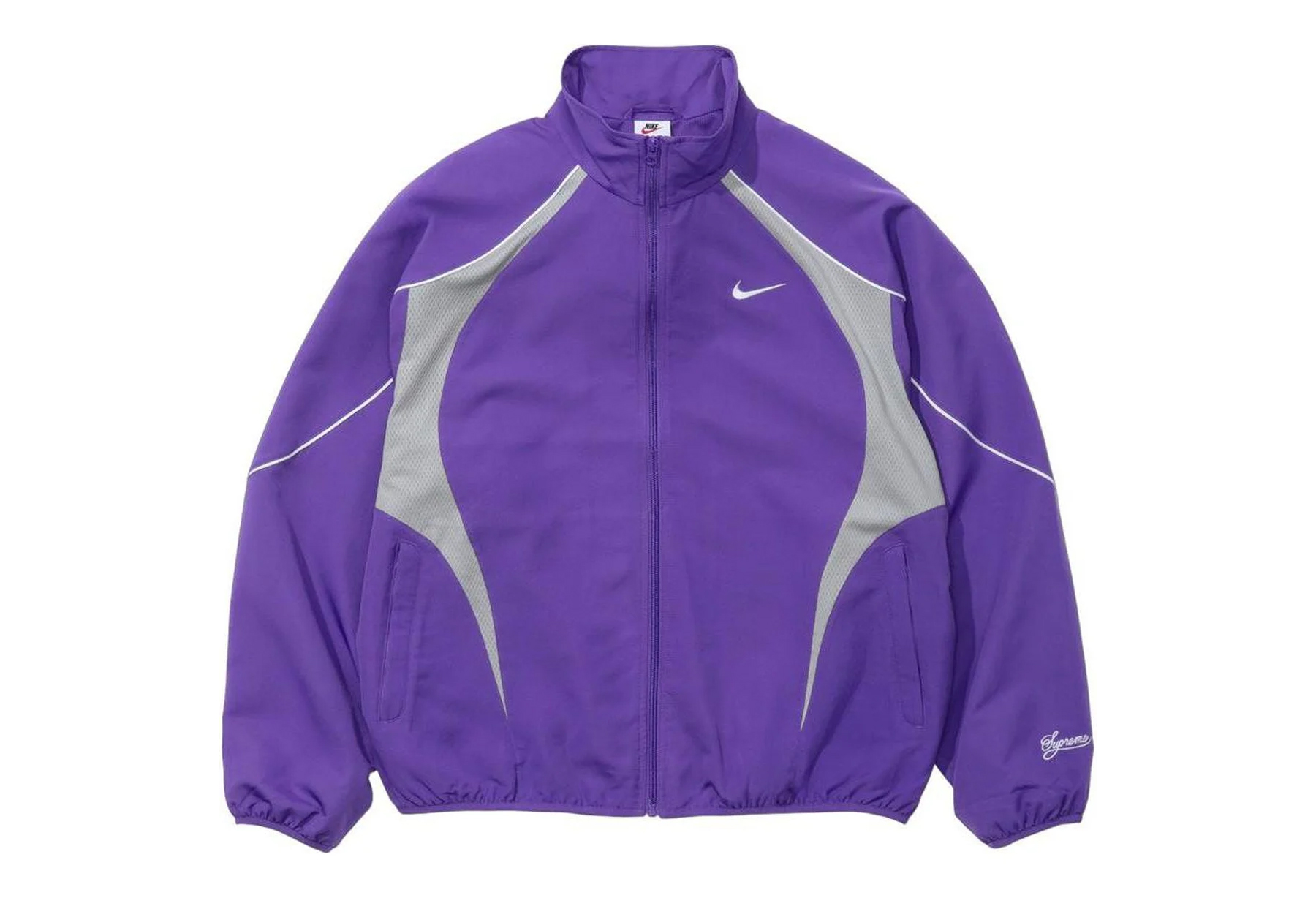 Supreme × Nike Track Jacket 美品 L Supreme x Nike Track Jacket 'Purple' (SS25) | Supreme | KLEKT