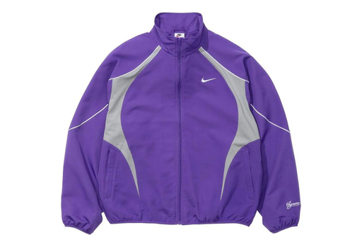 Supreme x Nike Track Jacket 'Purple' (SS25) | Supreme | KLEKT