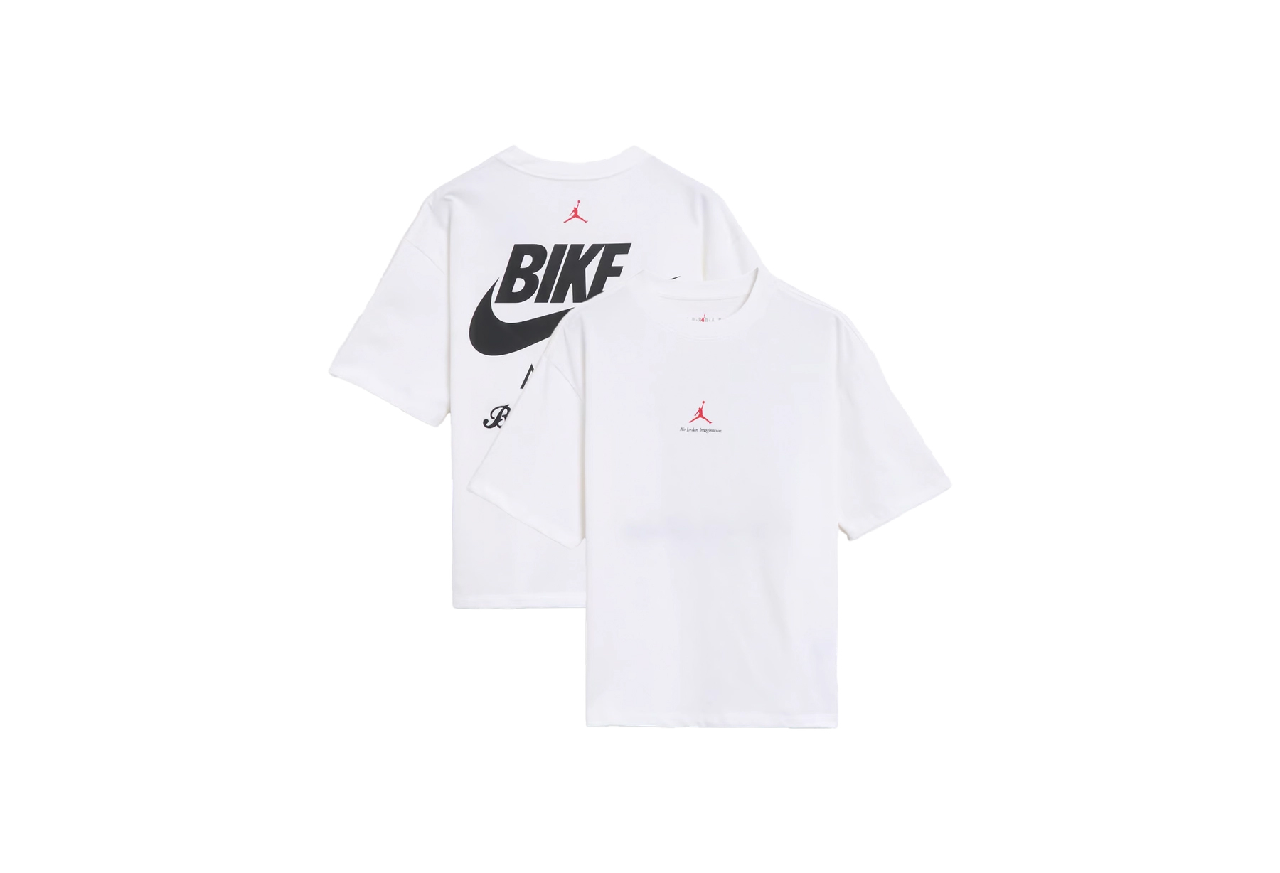 Air Jordan x Nigel Sylvester Bike Tee 'White' (2025) WHITE/BLACK sneaker – authenticated on KLEKT