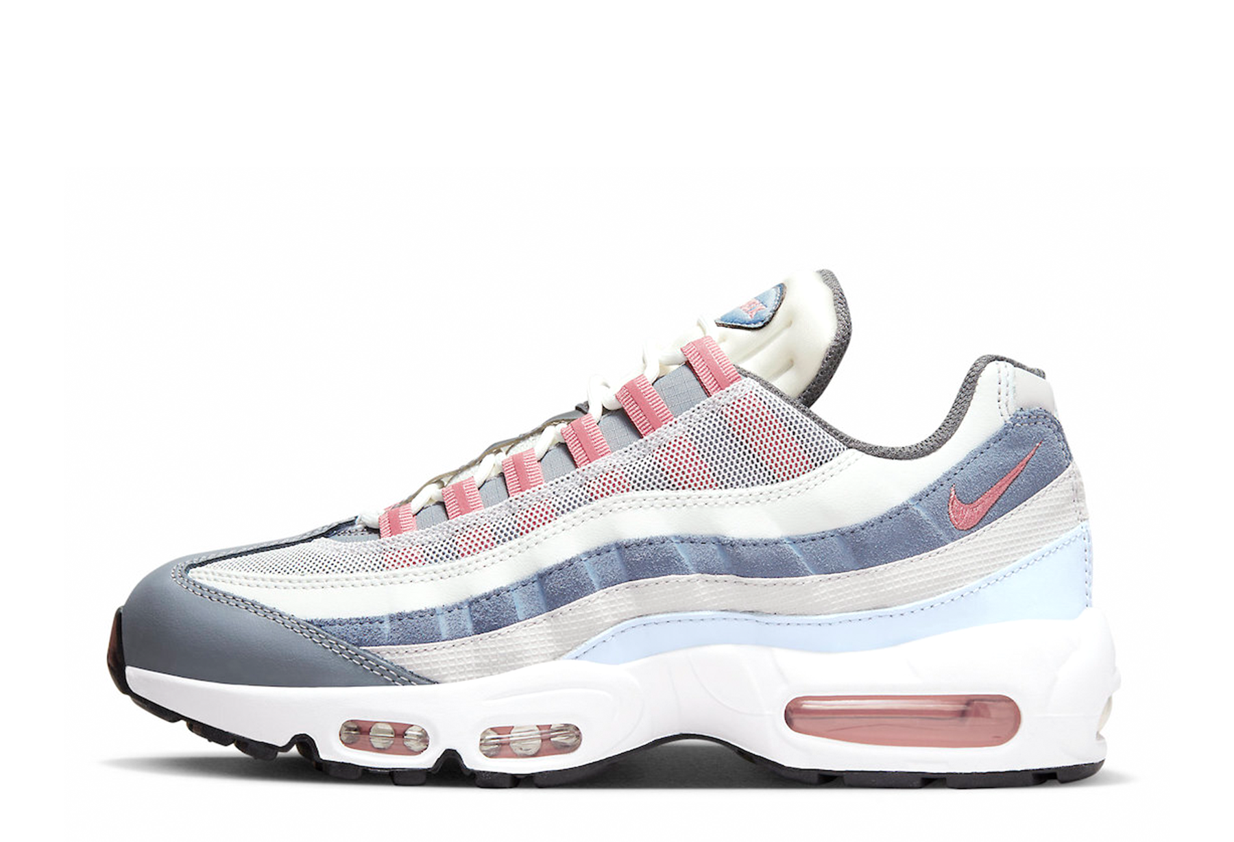 Nike Air Max 95 'Red Stardust' (2023) Vast Grey/Red Stardust-White sneaker – authenticated on KLEKT