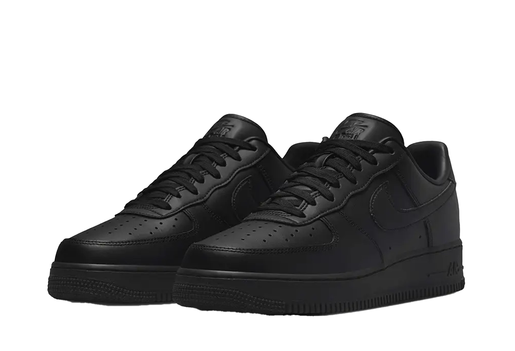 Nike Air Force 1 Fresh Triple Black (2022) BLACK/BLACK/BLACK sneaker – authenticated on KLEKT